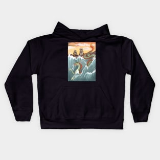 Chinese Dragon Kids Hoodie